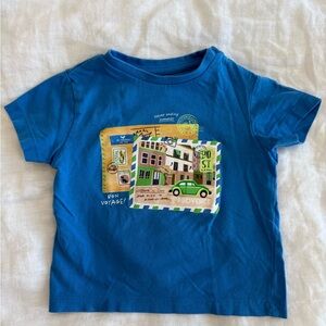 Mayoral Blue Graphic Tee for Kids